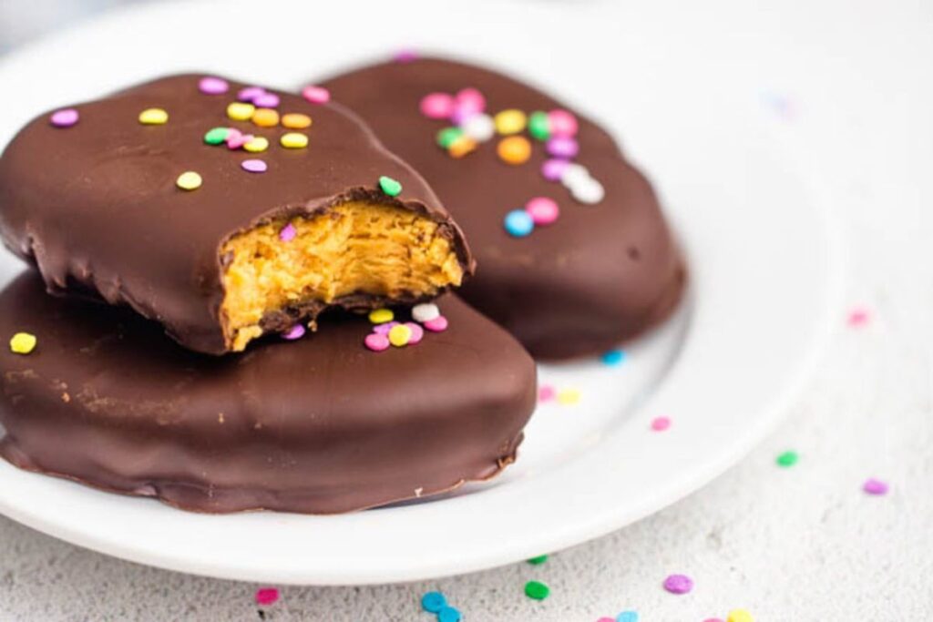 Vegan Peanut Butter Easter Eggs HFHL