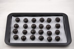 step 4 Grinch Oreo Balls