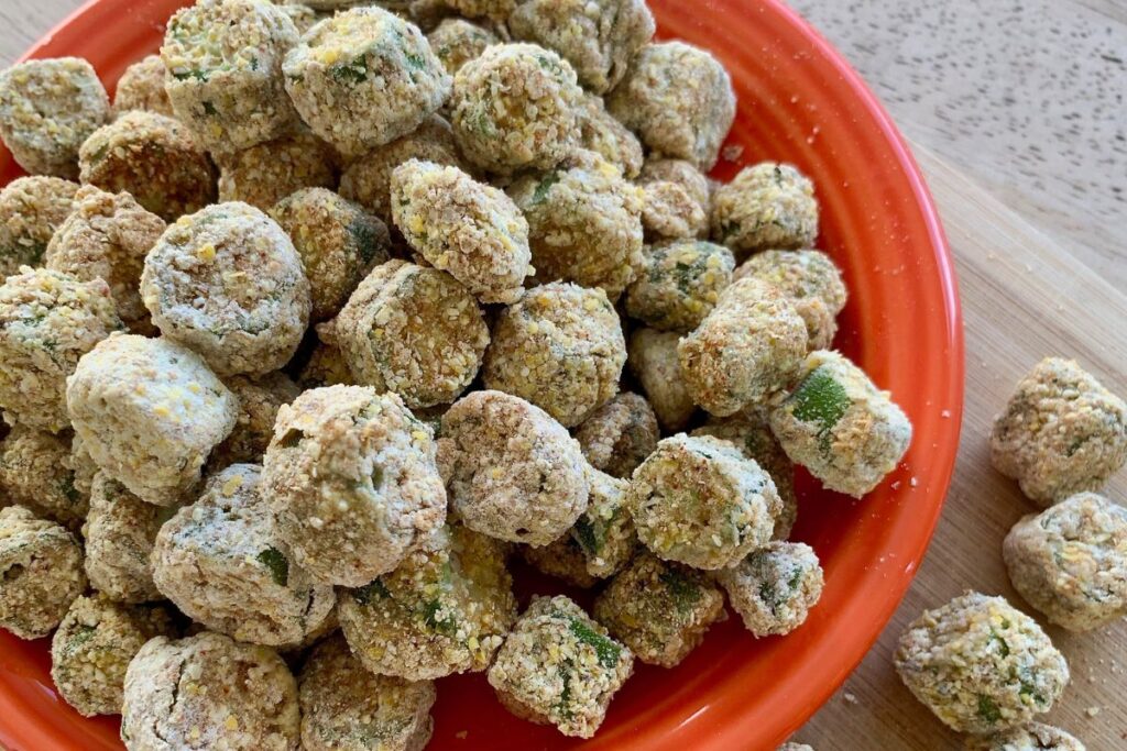 Air Fried Okra by Joyful Balance