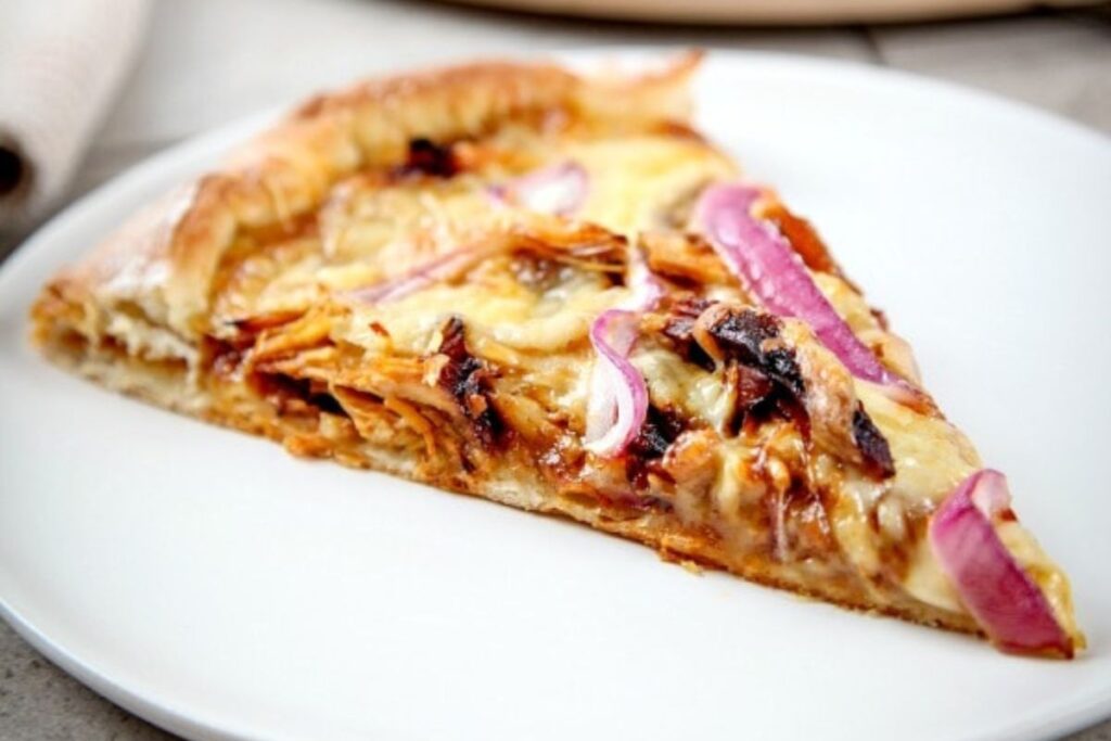 BBQ Chicken Pizza by Baking Beauty