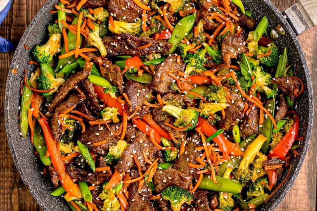 Beef Stir Fry by Sugar and Soul