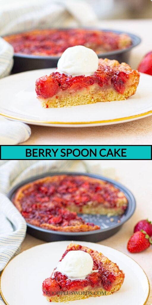 Berry Spoon Cake
