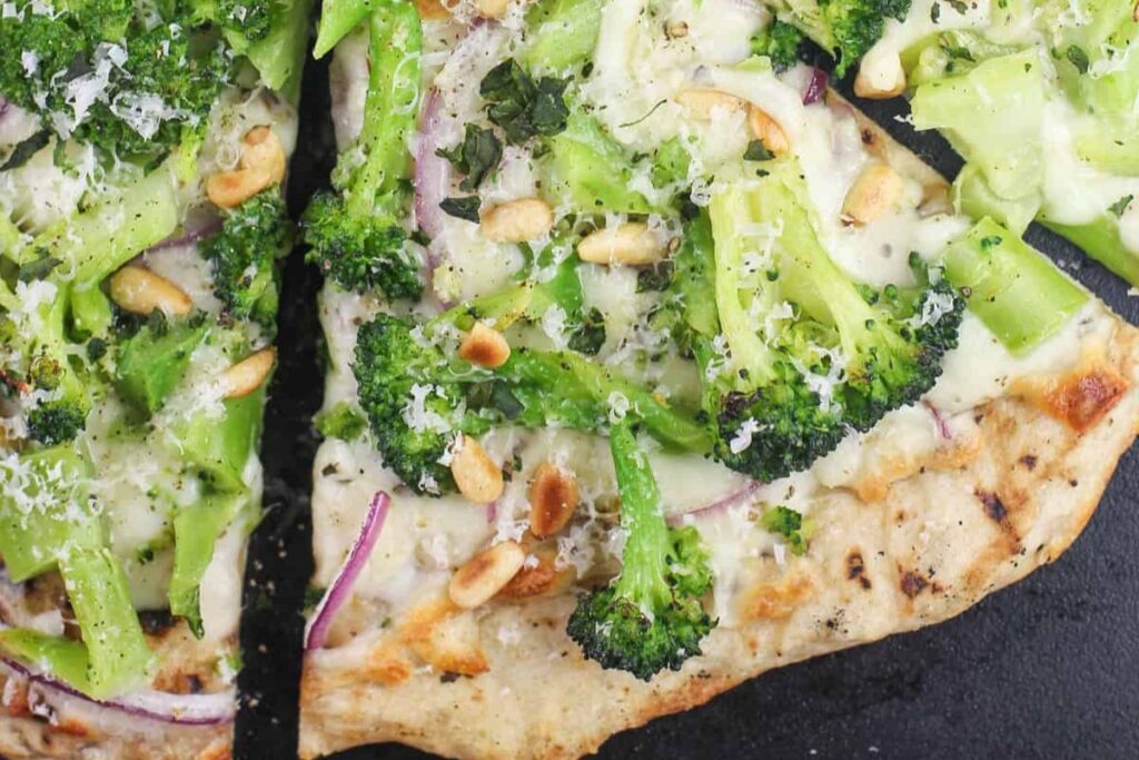 Broccoli White Pizza by Ericas Recipes