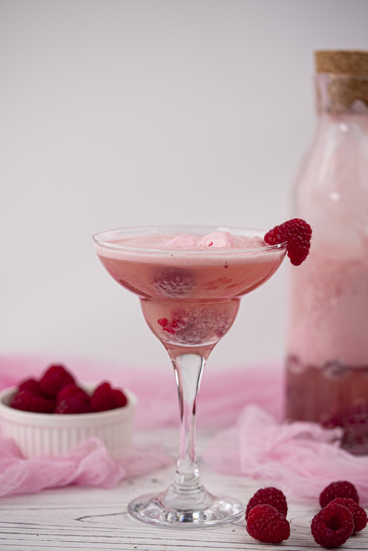 Champagne Punch with Sherbet