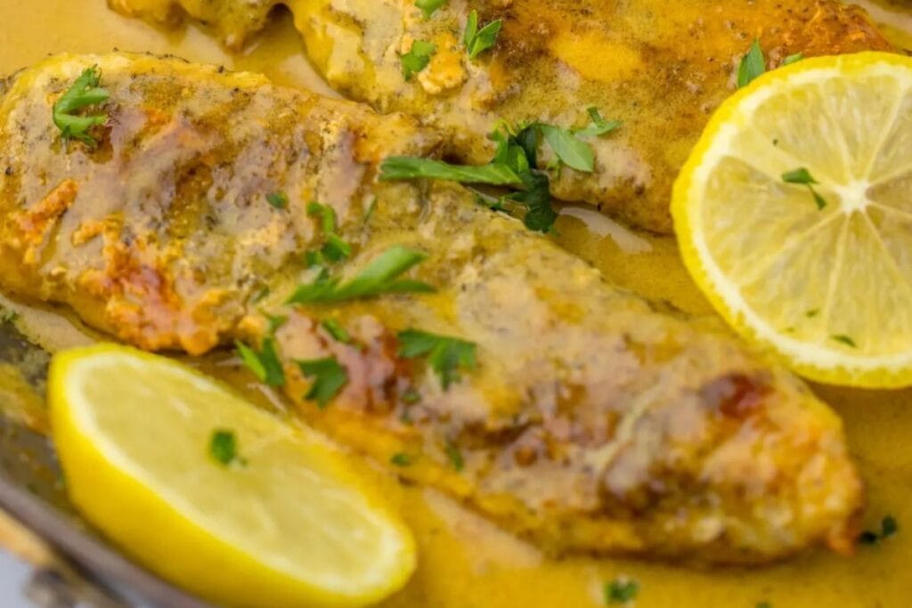 Chicken With Lemon Butter Sauce by Savvy Mama Lifestyle