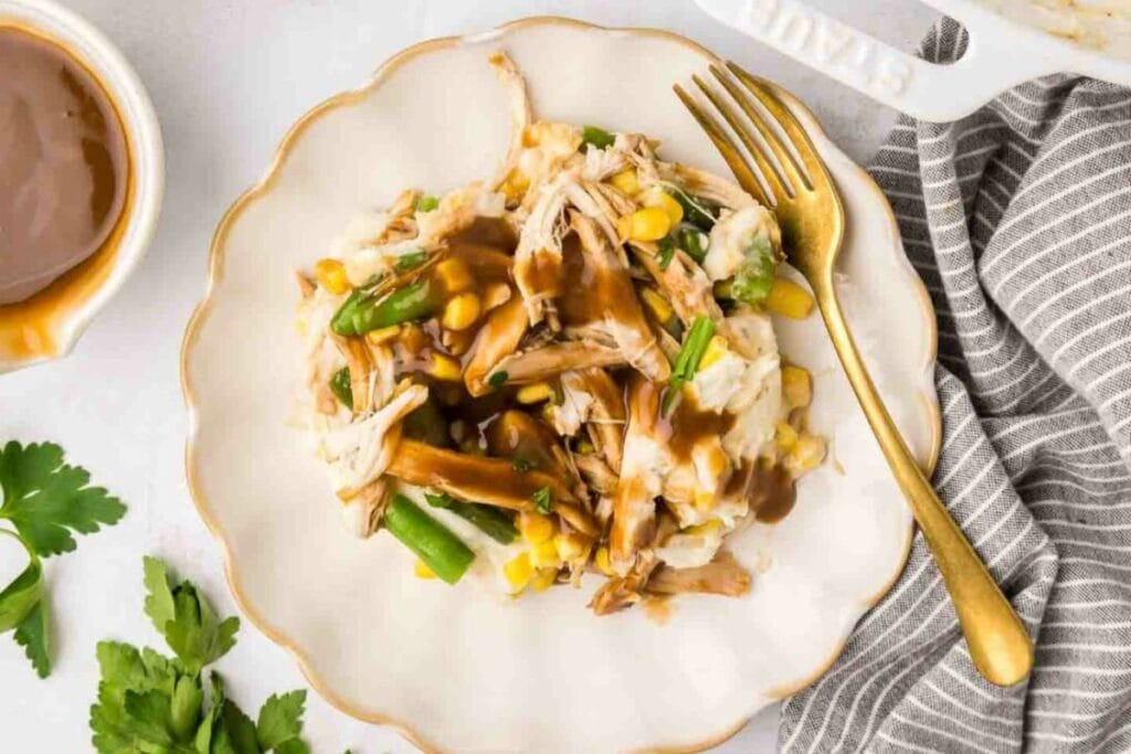 Chicken and Mashed Potato Casserole by Pumpkin N Spice