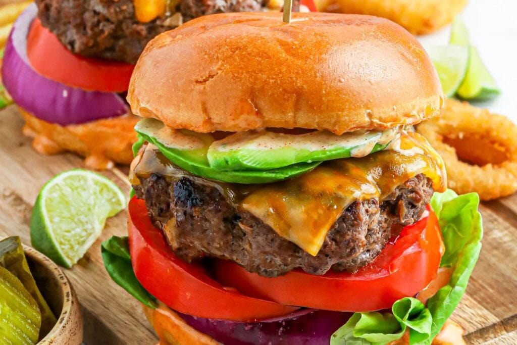 Chipotle Burger by WonkyWonderful