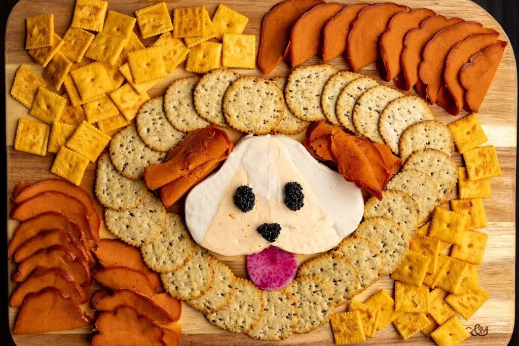 Cute Vegan Charcuterie Board by Vegan Dollhouse