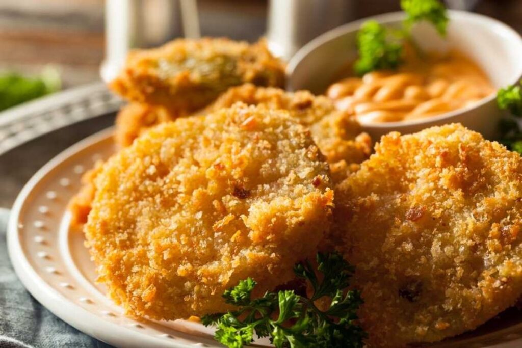 Fried Green Tomatoes by Corrie Cooks