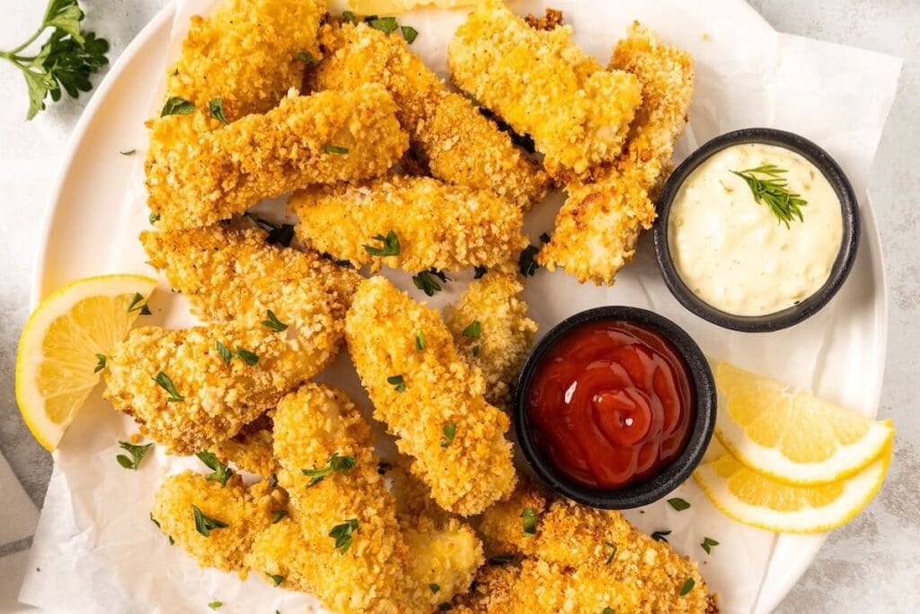Homemade Fish Sticks by Living Chirpy