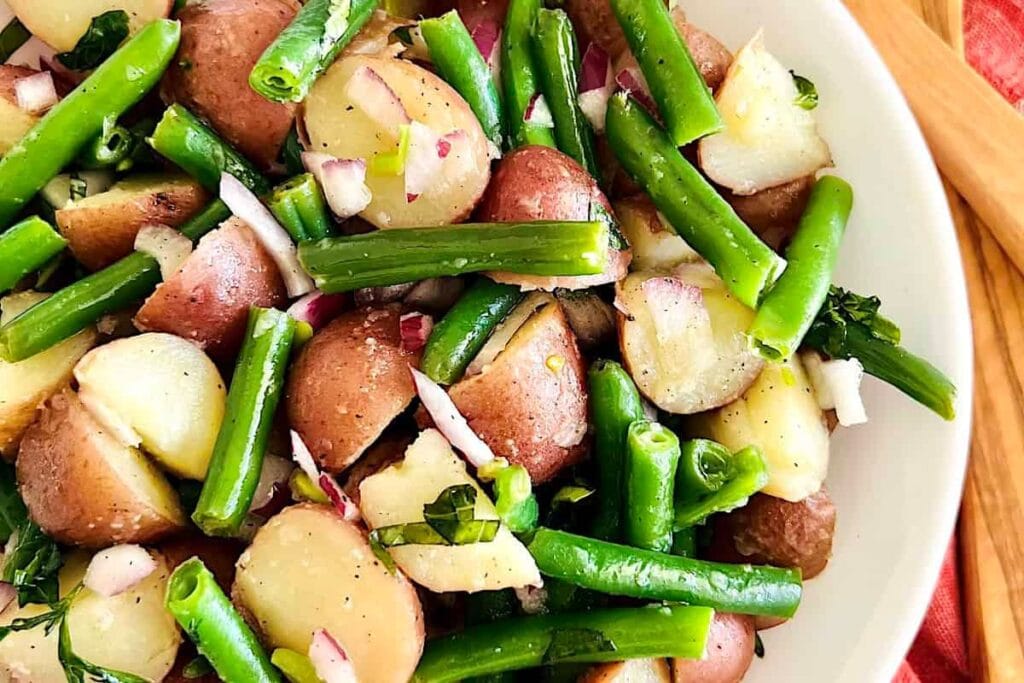 Italian Green Bean and Potato Salad by The Short Order Cook