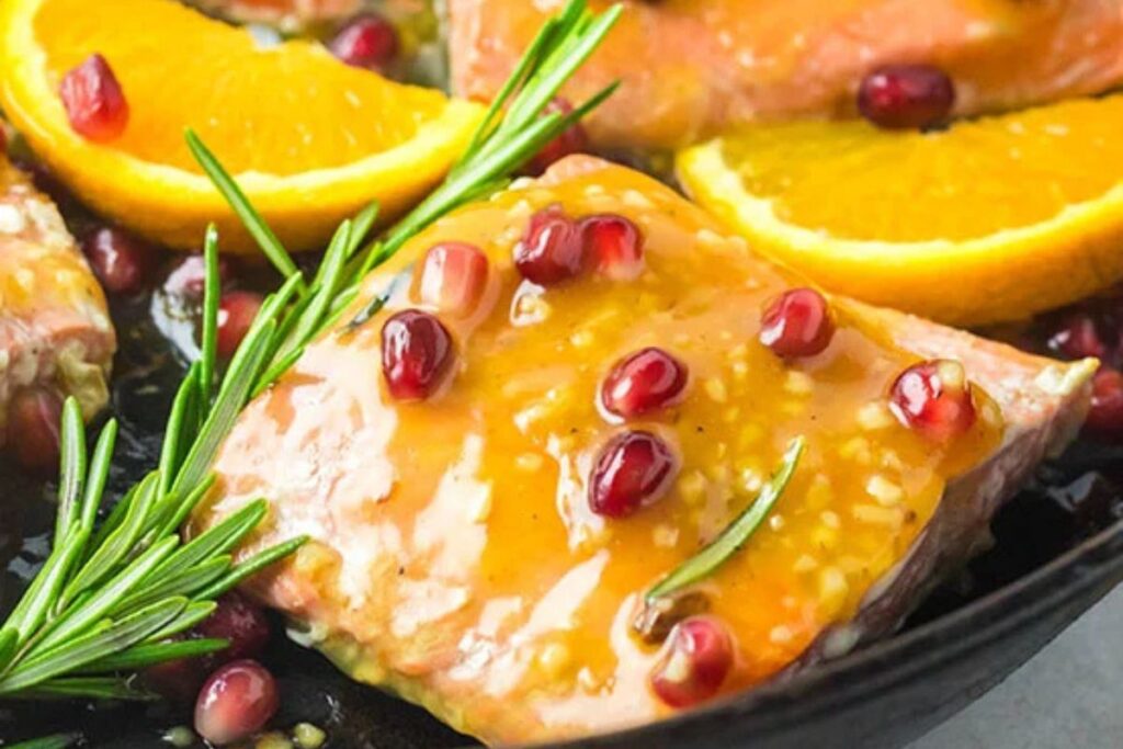 Orange Glazed Salmon by The Slow Roasted Italian