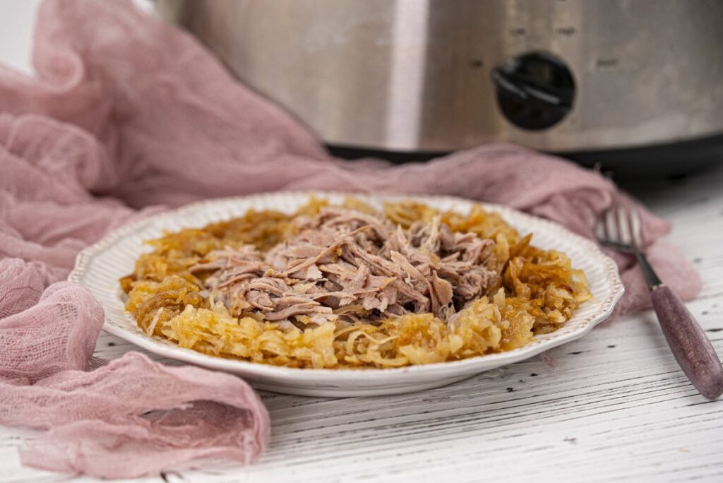 Pork Roast And Sauerkraut Crockpot