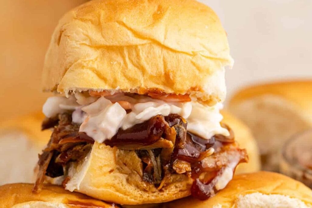 Pulled Pork Sliders on Hawaiian Rolls by My Rad Kitchen