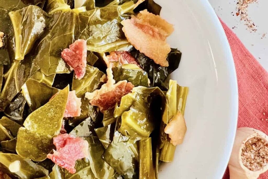Slow Cooker Collard Greens by The Short Order Cook