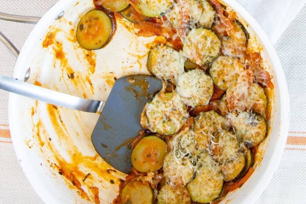 Sweet Zucchini with Parmesan by Buttered Veg