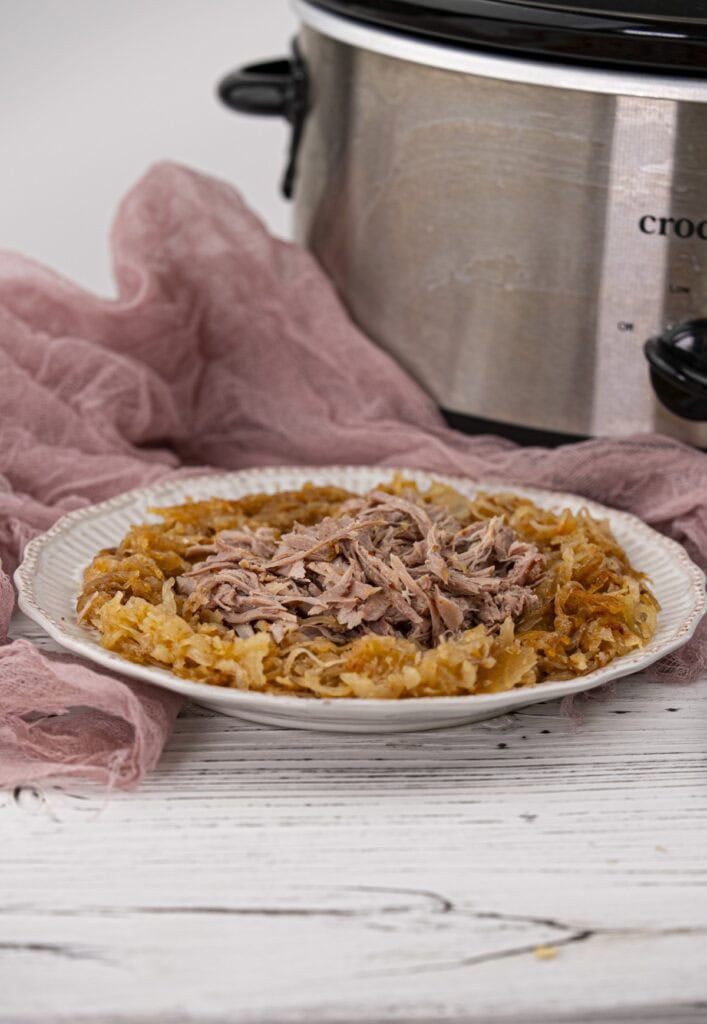 pork and sauerkraut slow cooker recipe