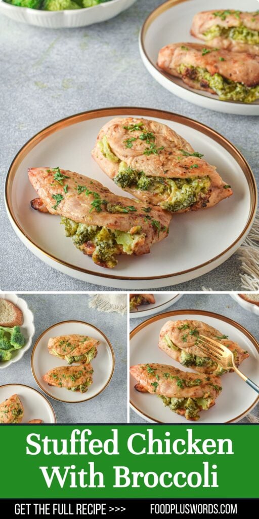 Broccoli Cheddar Stuffed Chicken Breast