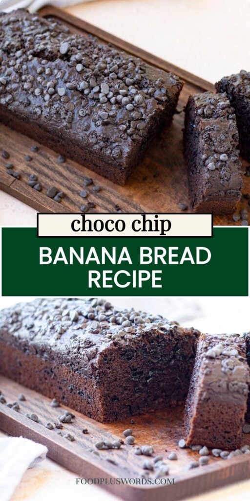 Double Chocolate Banana Bread
