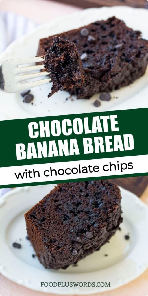 Double Chocolate Banana Bread Recipe