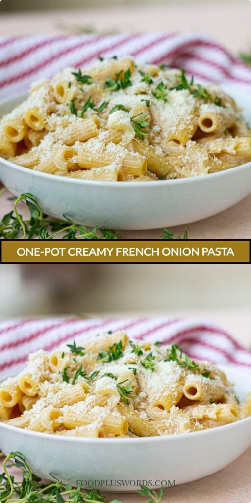 French Onion Soup Pasta