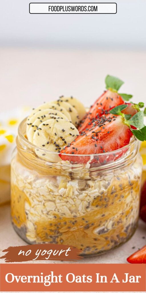 Overnight Oats Recipe without Yogurt