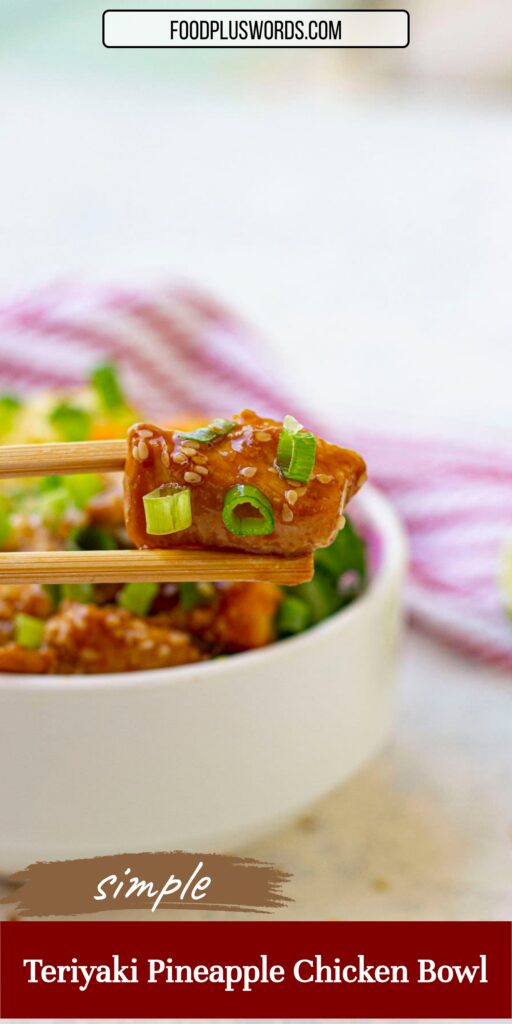 Teriyaki Pineapple Bowl