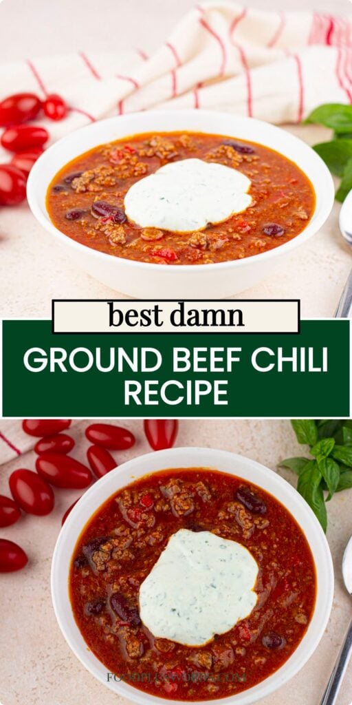 Best Damn Chili Recipe