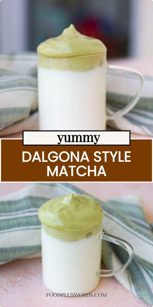 Dalgona Matcha