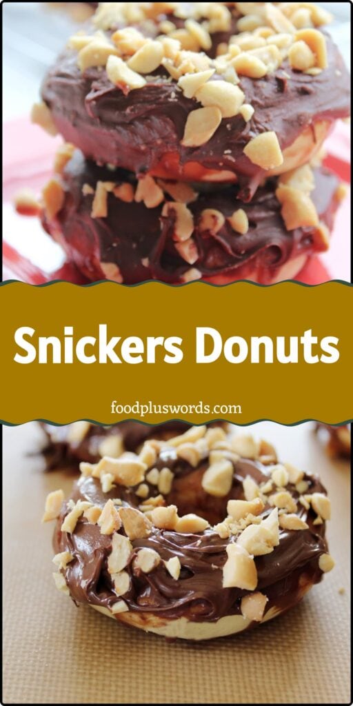 Krispy Kreme Snickers Donut