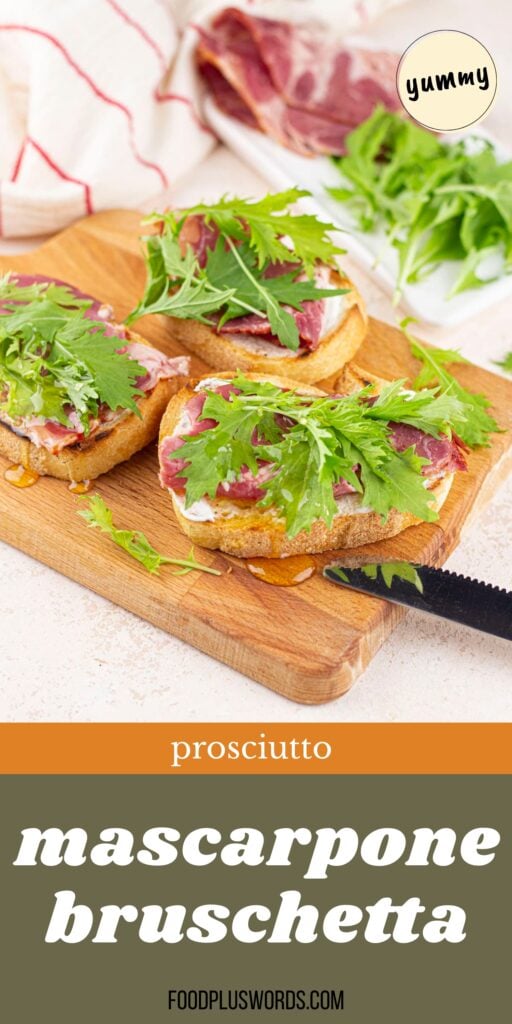 Mascarpone Bruschetta