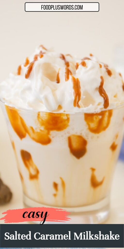 Salted Caramel Milkshake recipe