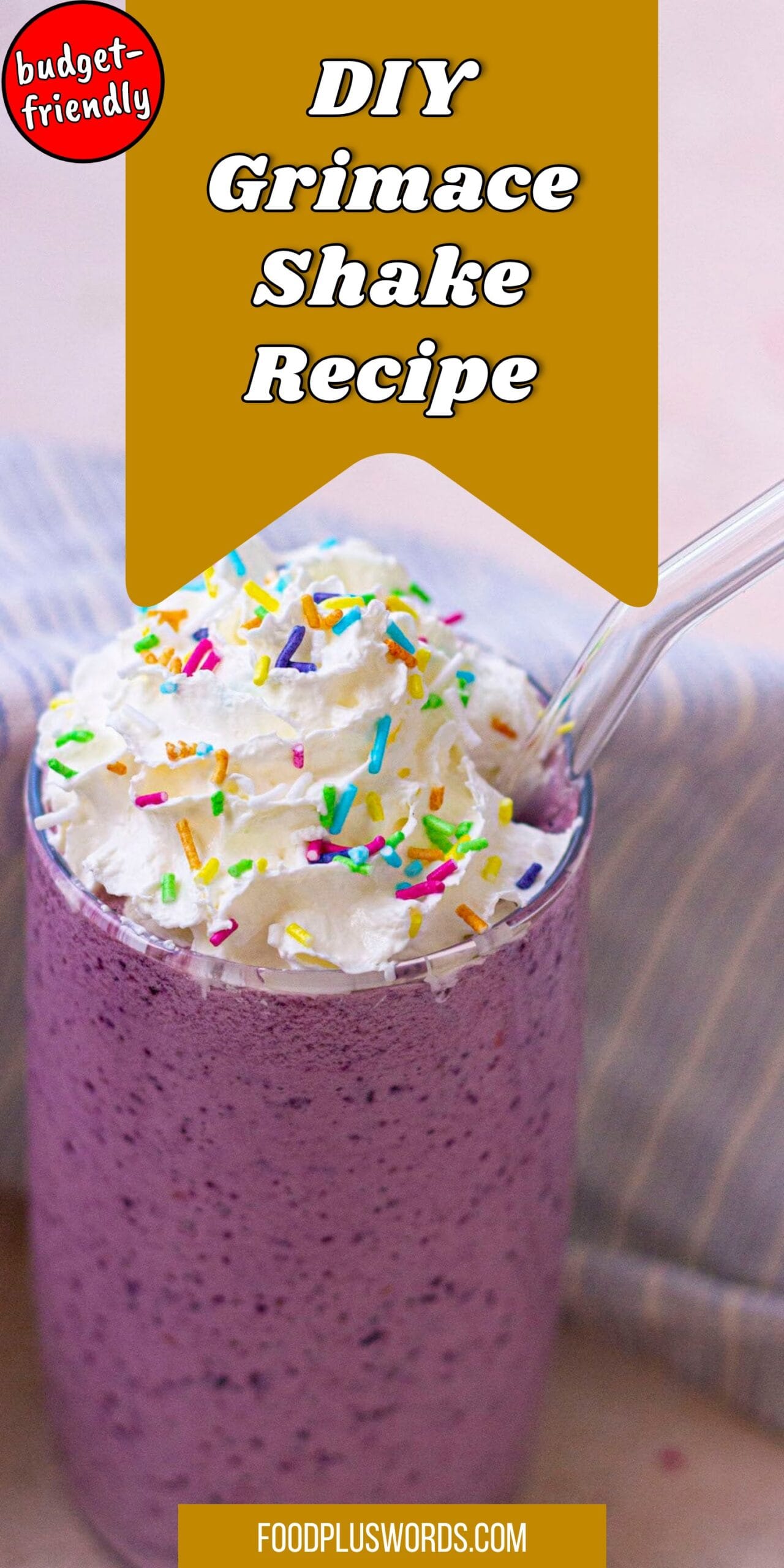 Copycat McDonald's Grimace Shake Recipe