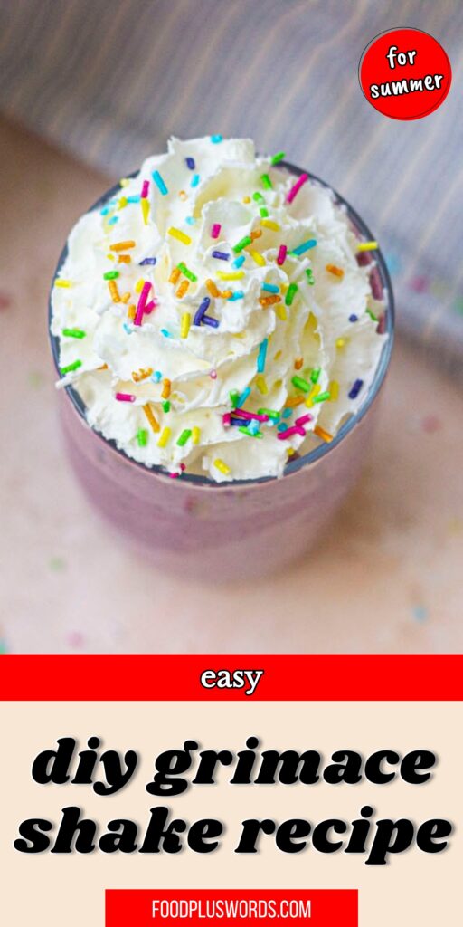 Copycat Grimace Shake Recipe