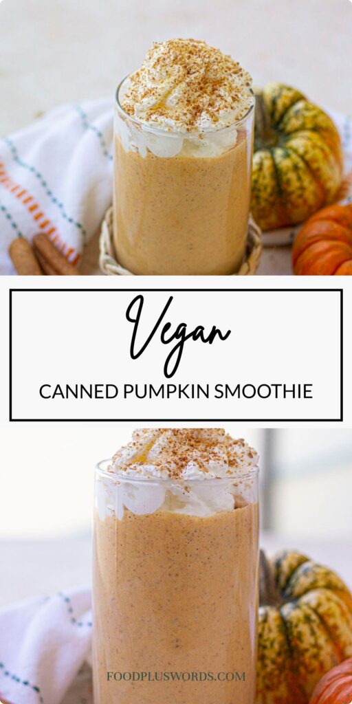 Dairy free Pumpkin Smoothie