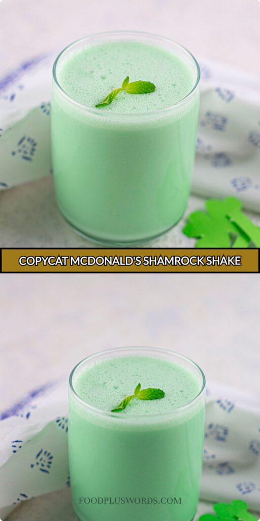 McDonald’s Shamrock Shake