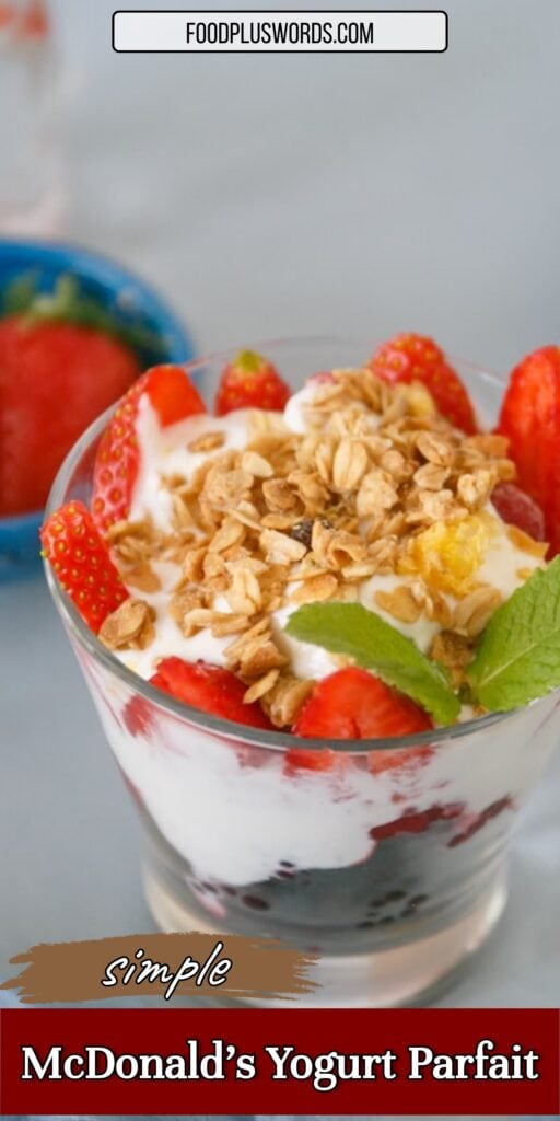McDonald’s Yogurt Parfait