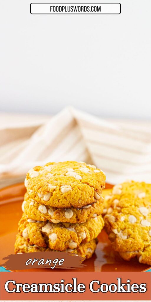 Orange Creamsicle Cake Mix Cookies