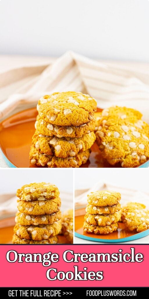 Orange Creamsicle Cookies
