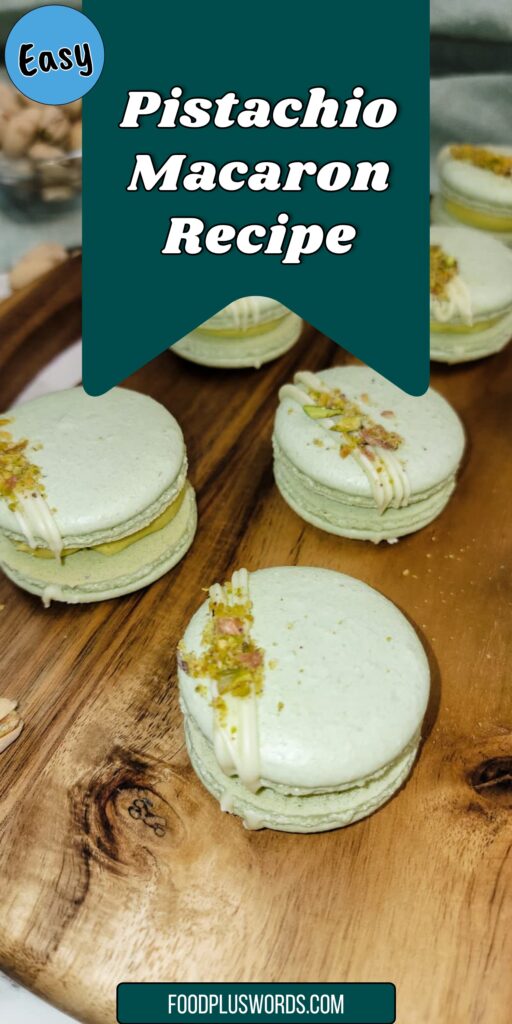 Pistachio Macarons