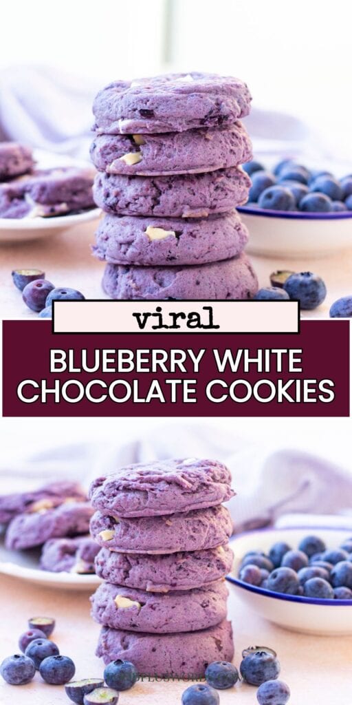 TikTok Blueberry Cookies