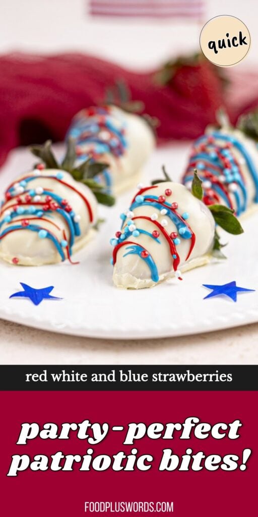 4th Of July strawberries