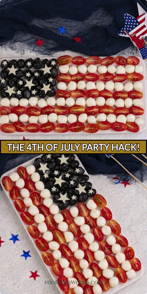 American Flag Charcuterie Board