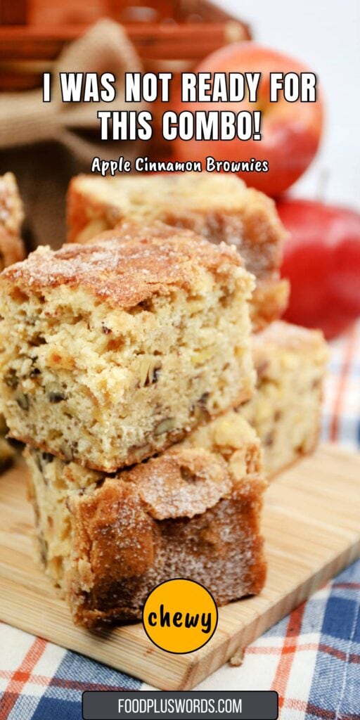 Apple Cinnamon Brownies