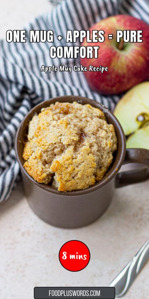 Apple Mug Cake