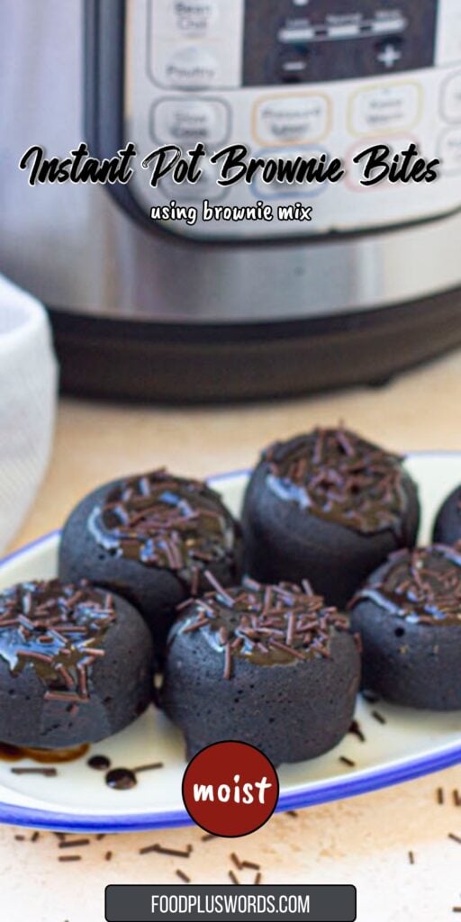 Instant Pot Brownie Bites