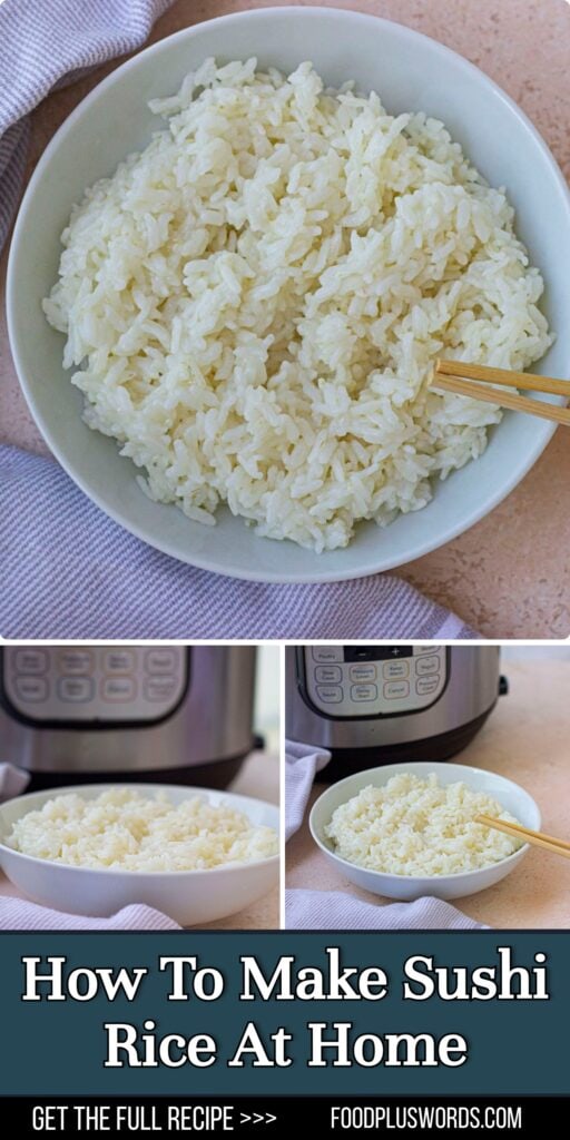 Pressure Cooker Sushi Rice