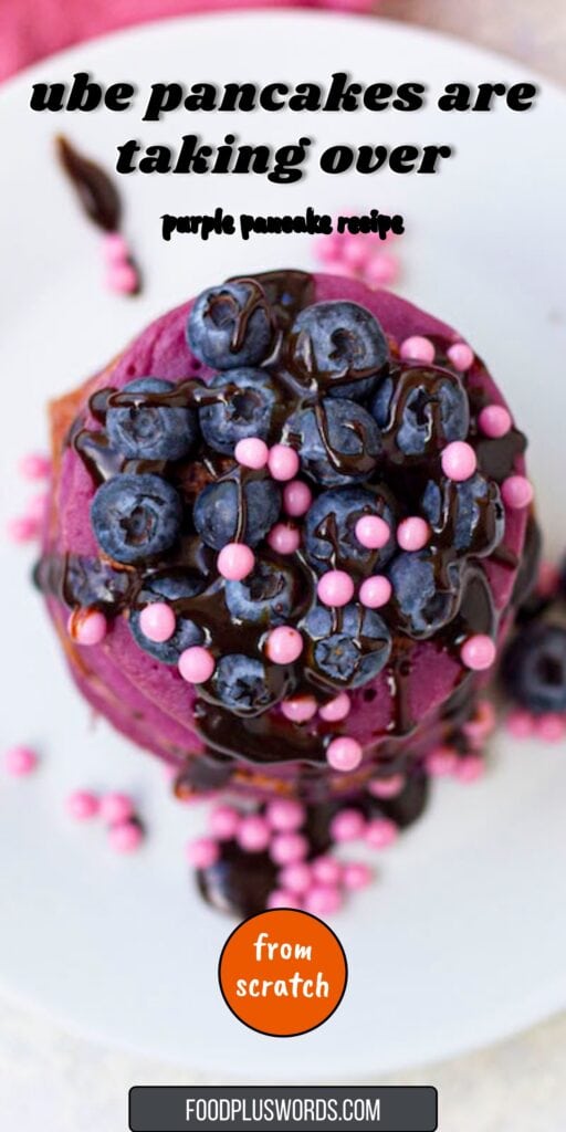 Ube Pancakes