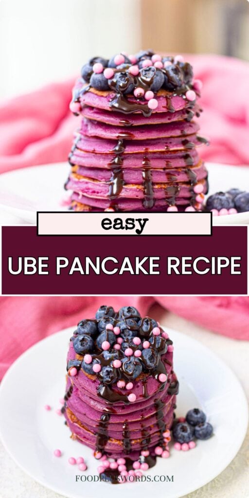ube pancake recipe