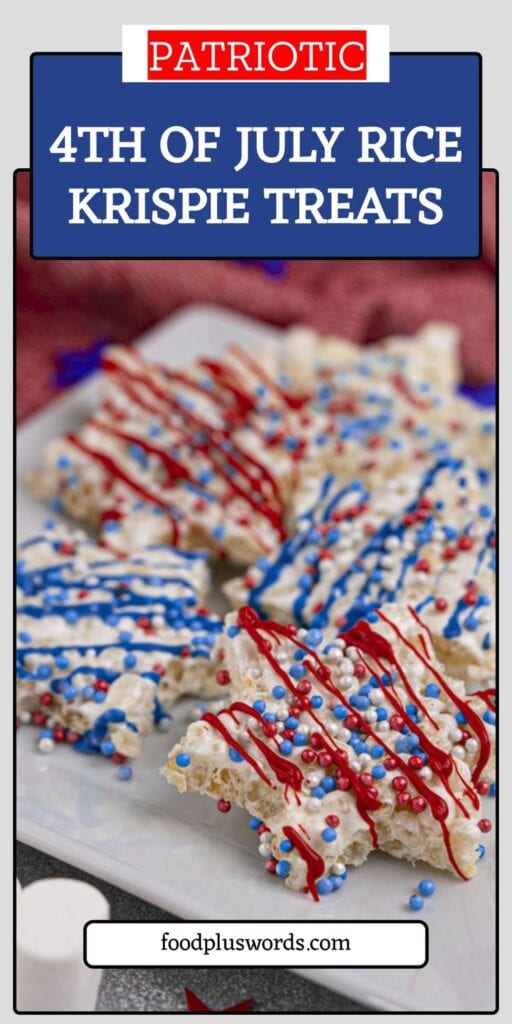 4th of July Rice Krispie Treats